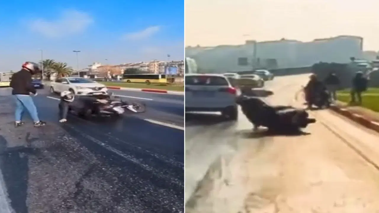 istanbulda yola yag dokuldu motosikletliler pes pese dustu Pq5Kgug4.jpg