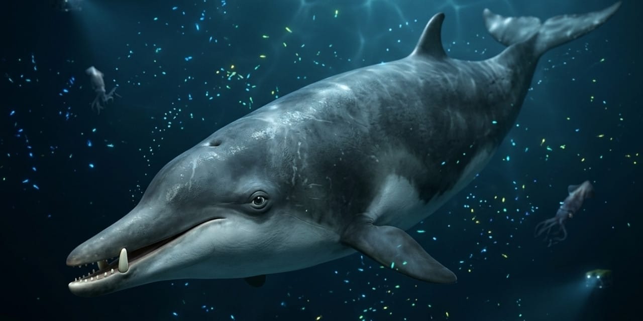 Kimse Canlı Görmedi: 3 Bin Metre Derinlikte Yaşayan Dev Travers Gagalı Balinası