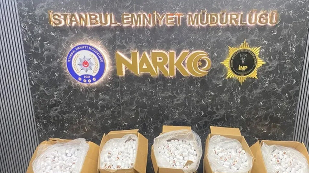 Tuzla’da 150 Bin Sentetik İlaç Hapı Ele Geçirildi