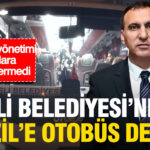 Kayyum yonetimindeki sisli belediyesinden menzile otobus destegi iddiasi BgFgSHNJ